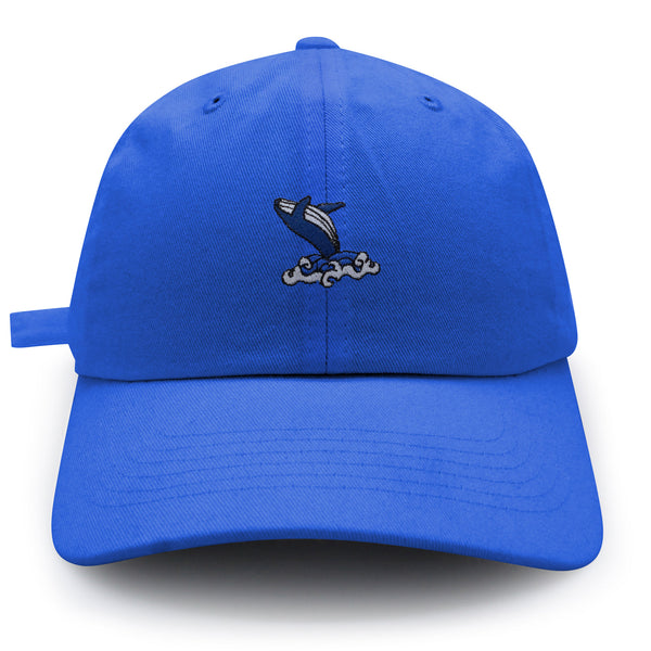 Whale Dad Hat Embroidered Baseball Cap Ocean Fish