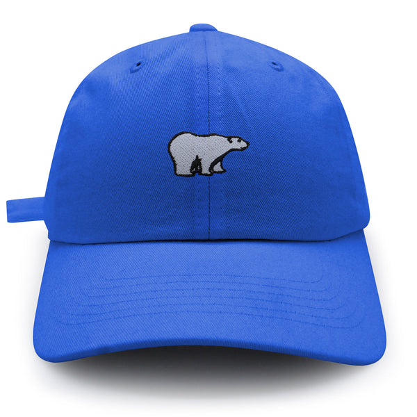 Polar Bear Dad Hat Embroidered Baseball Cap Pet