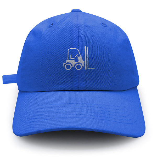 Forklift Dad Hat Embroidered Baseball Cap Warehouse