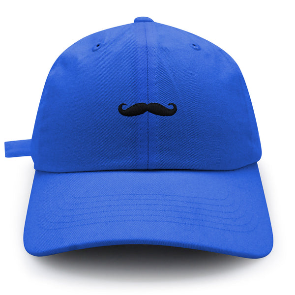 Handlebar Mustache Dad Hat Embroidered Baseball Cap Funny