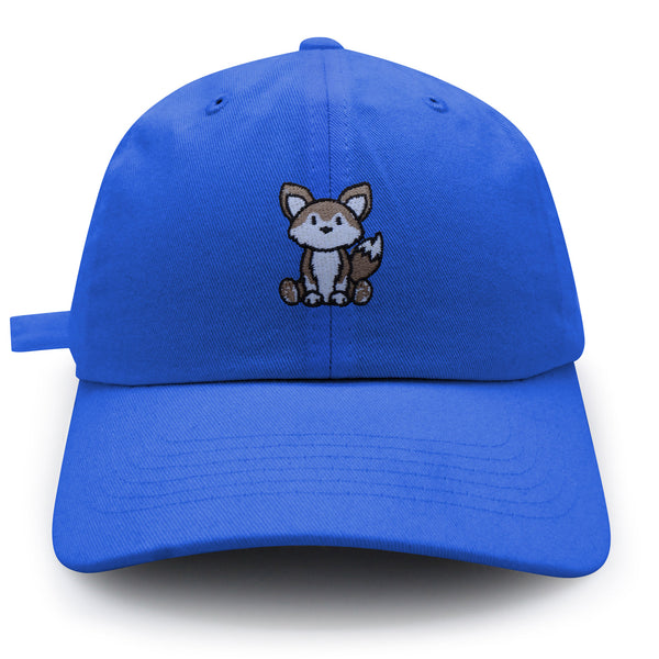 Fennec Fox Dad Hat Embroidered Baseball Cap Sitting