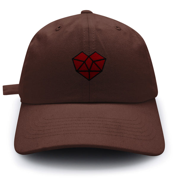 Heart Dad Hat Embroidered Baseball Cap Health Love