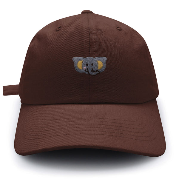 Elephant Dad Hat Embroidered Baseball Cap Zoo