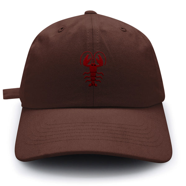 Lobster Dad Hat Embroidered Baseball Cap Shellfish Foodie