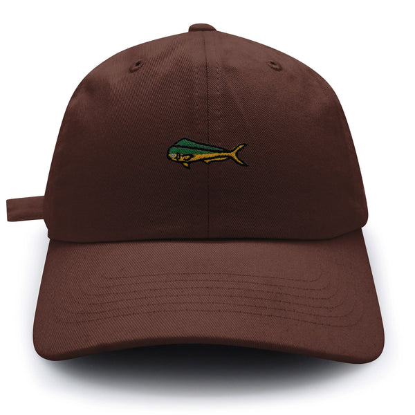 Mahi-Mahi Fish Dad Hat Embroidered Baseball Cap Fishing Ocean