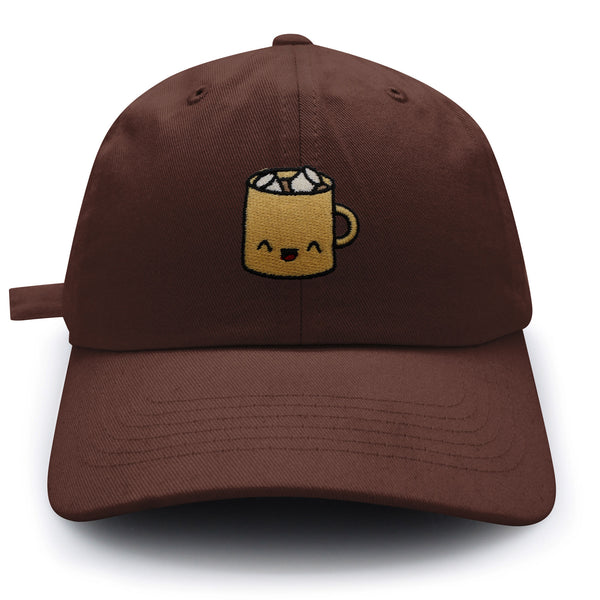 Hot Chocolate Dad Hat Embroidered Baseball Cap Foodie Drink Coffee