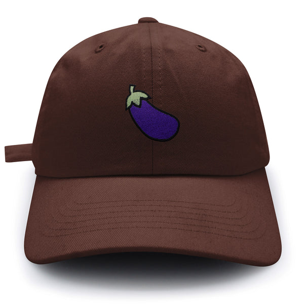 Eggplant Dad Hat Embroidered Baseball Cap Foodie Vegetable