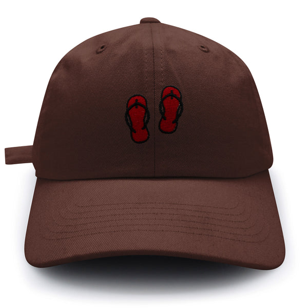 Flip-flops Dad Hat Embroidered Baseball Cap Shoes Beach