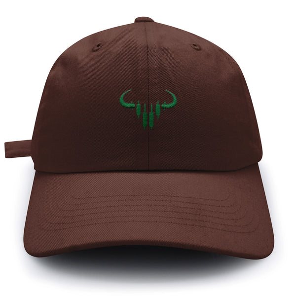 Bulls Dad Hat Embroidered Baseball Cap Nasdaq Symbol Stocks