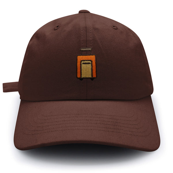 Suitcase Dad Hat Embroidered Baseball Cap Travel Luggage