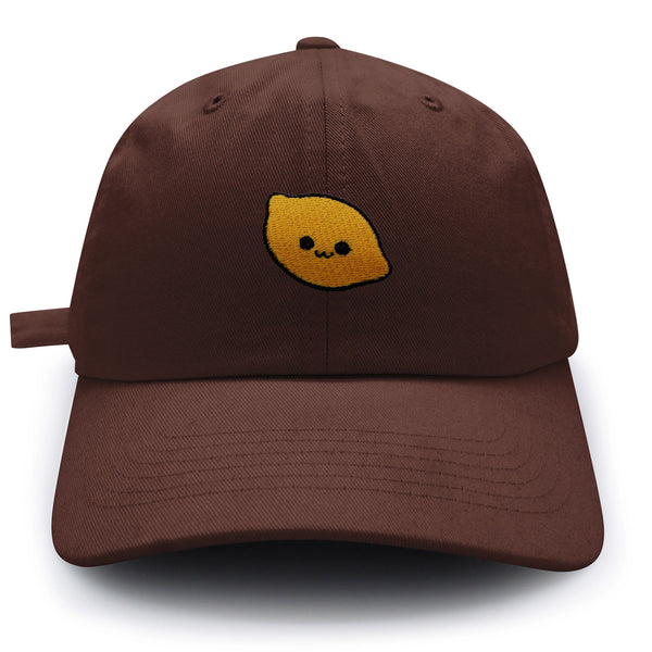 Lemon Dad Hat Embroidered Baseball Cap Citrus Lime