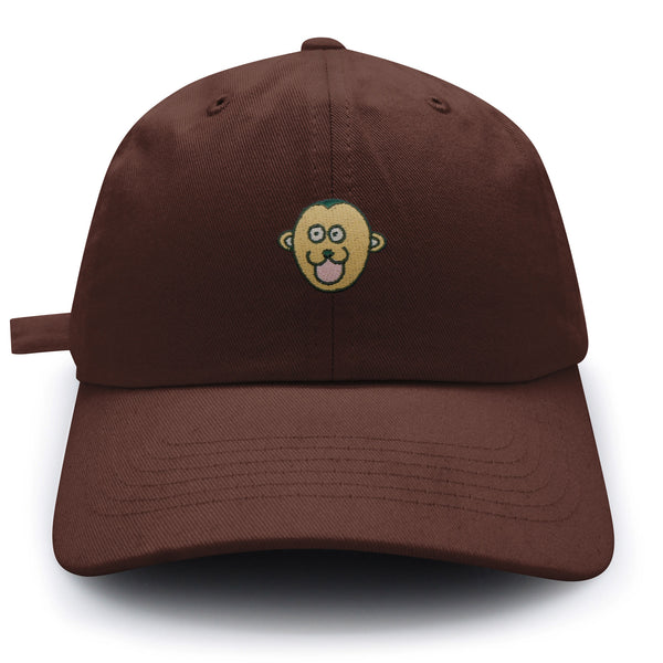 Monkey Face Dad Hat Embroidered Baseball Cap Zoo Animal