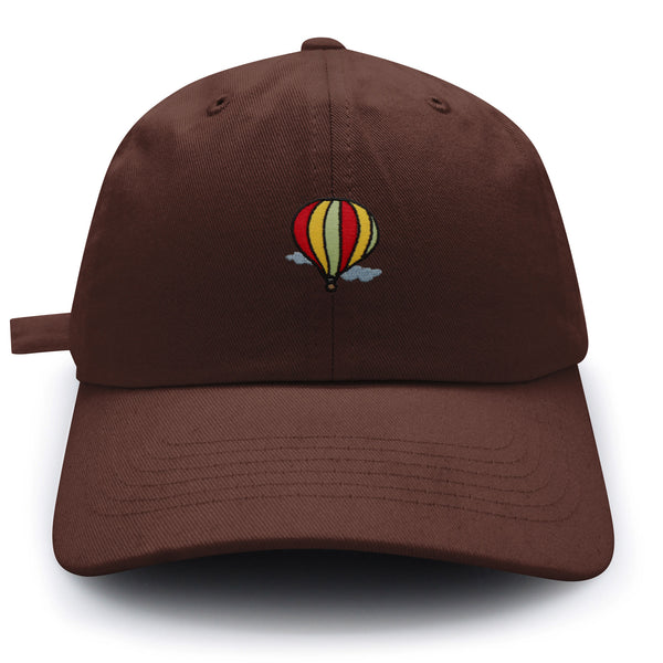 Hot Air Ballon Dad Hat Embroidered Baseball Cap Travel Sky