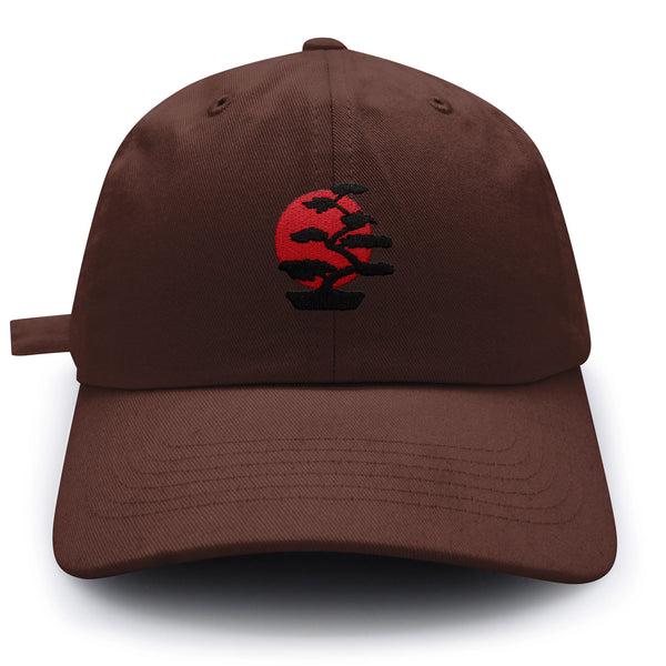 Bonsai Tree Dad Hat Embroidered Baseball Cap Japanese