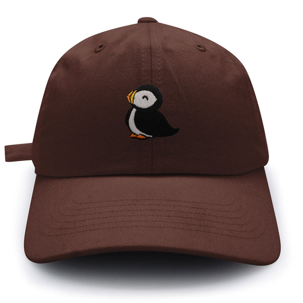 Puffin Dad Hat Embroidered Baseball Cap Cute Bird