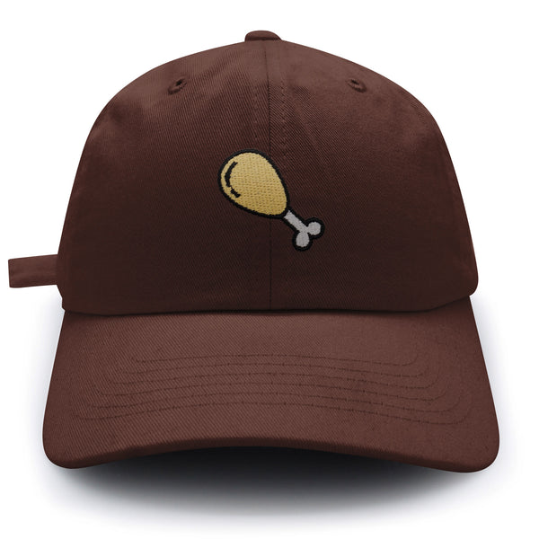 Chicken Drumstick Dad Hat Embroidered Baseball Cap Foodie