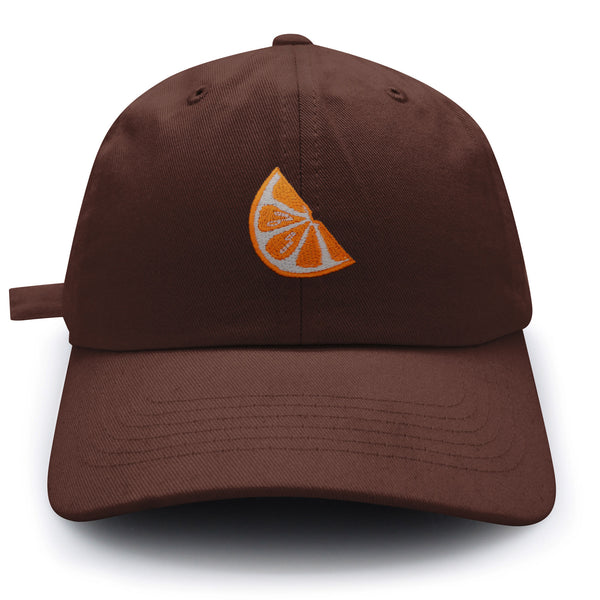 Orange Slice Dad Hat Embroidered Baseball Cap Fruit