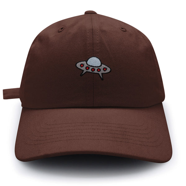 Flying Saucer UFO Dad Hat Embroidered Baseball Cap Space Alien