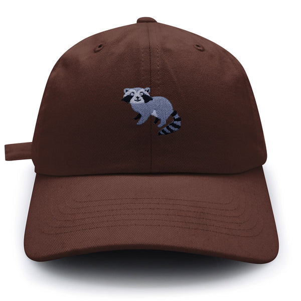 Racoon Dad Hat Embroidered Baseball Cap