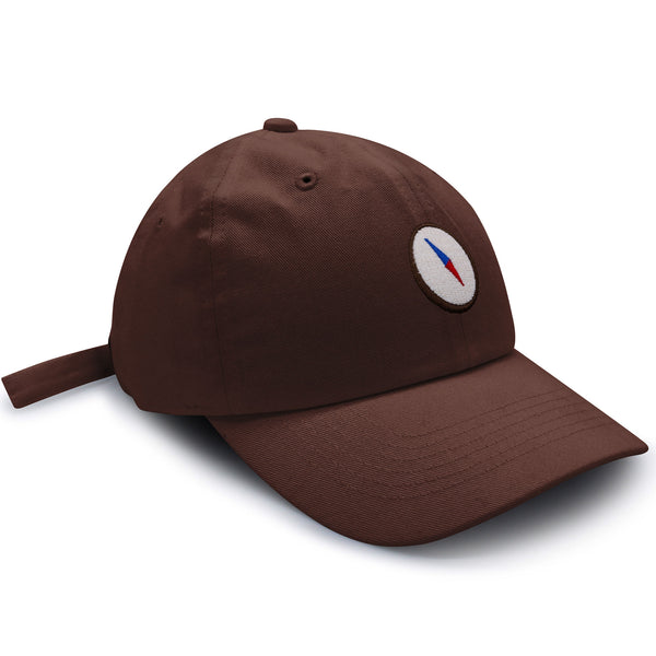 Compass Dad Hat Embroidered Baseball Cap Explorer Adventure