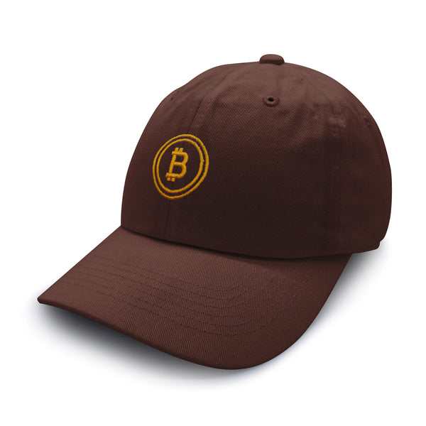 Bitcoin Dad Hat Embroidered Baseball Cap Cryptocurrency