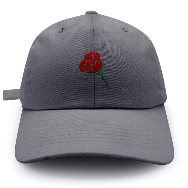 Rose Dad Hat Embroidered Baseball Cap Flower Floral Love