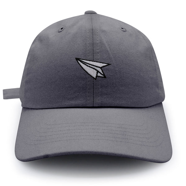 Paper Airplane Dad Hat Embroidered Baseball Cap Plane Sky