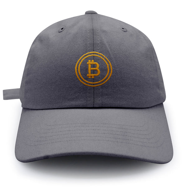 Bitcoin Dad Hat Embroidered Baseball Cap Cryptocurrency