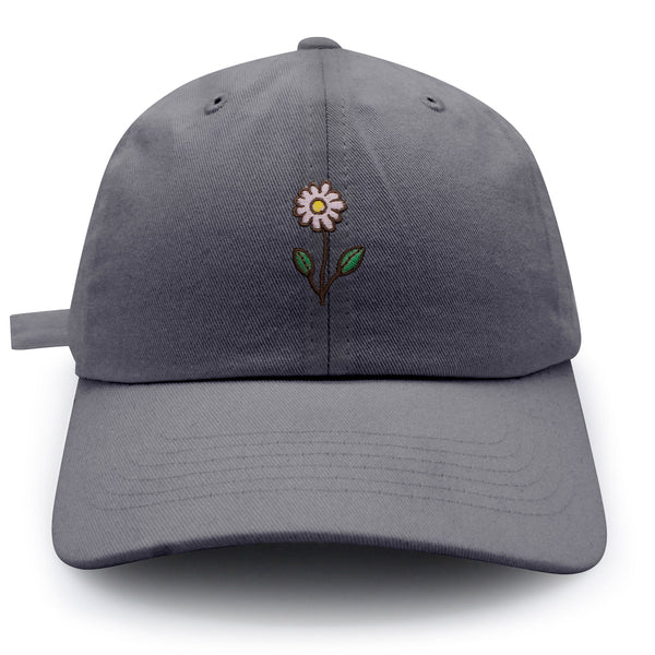 Flower Dad Hat Embroidered Baseball Cap Flower Pink