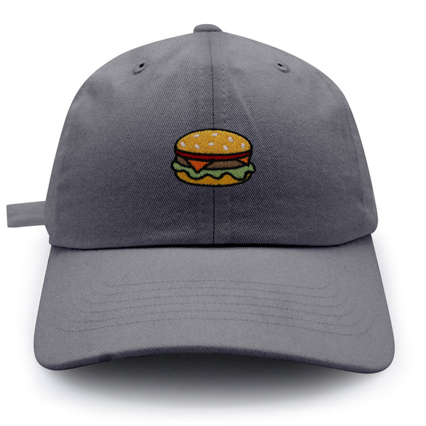 Hamburger Dad Hat Embroidered Baseball Cap Fast Food