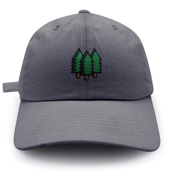 Trees Dad Hat Embroidered Baseball Cap Forest Hiking