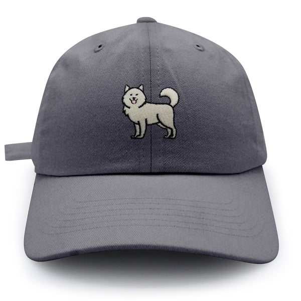 Samoyed Dad Hat Embroidered Baseball Cap Dog Puppy