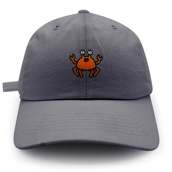 Funny Crab Dad Hat Embroidered Baseball Cap Ocean Fish Fishing