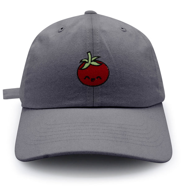 Tomato Dad Hat Embroidered Baseball Cap Vegetable Vegan