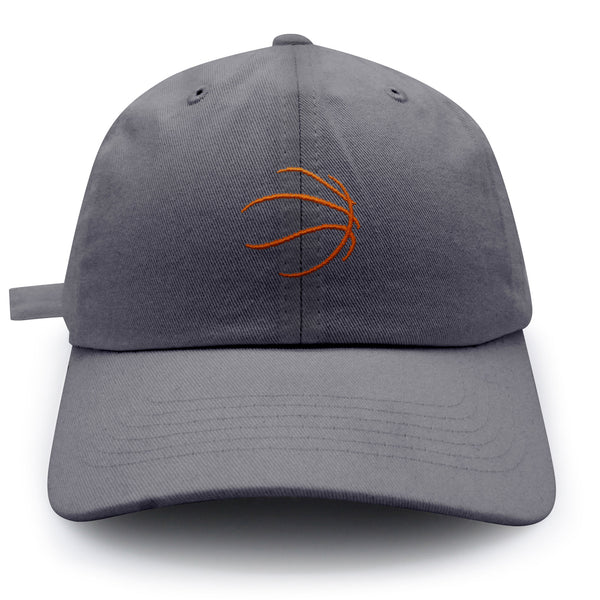 Basketball Silhouette Dad Hat Embroidered Baseball Cap Sports Ball