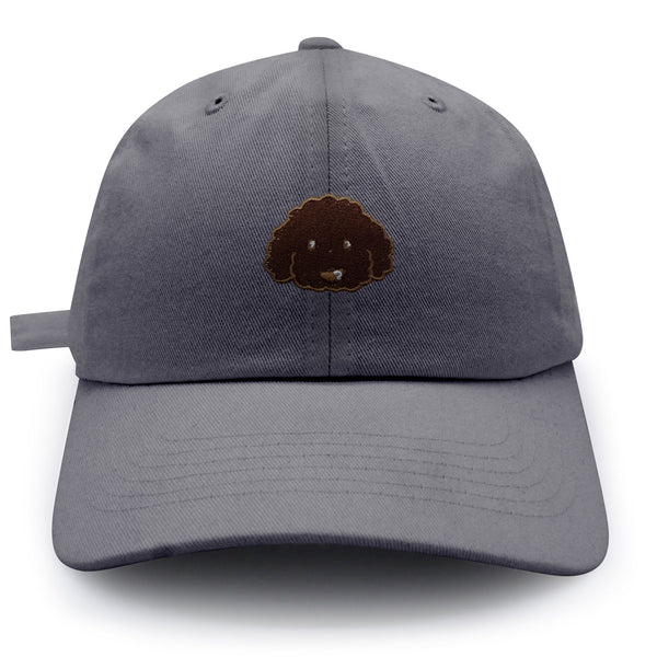 Brown Poodle Dad Hat Embroidered Baseball Cap Dog Puppy