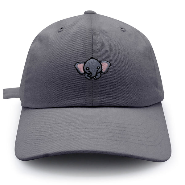 Elephant Dad Hat Embroidered Baseball Cap Wild Cute