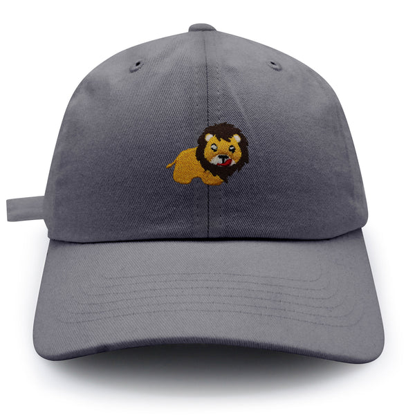 Lion Dad Hat Embroidered Baseball Cap Zoo King