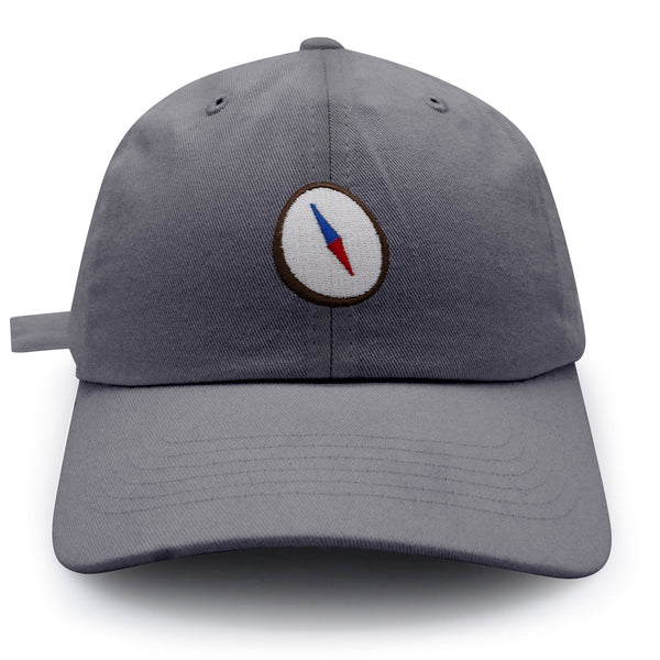 Compass Dad Hat Embroidered Baseball Cap Explorer Adventure