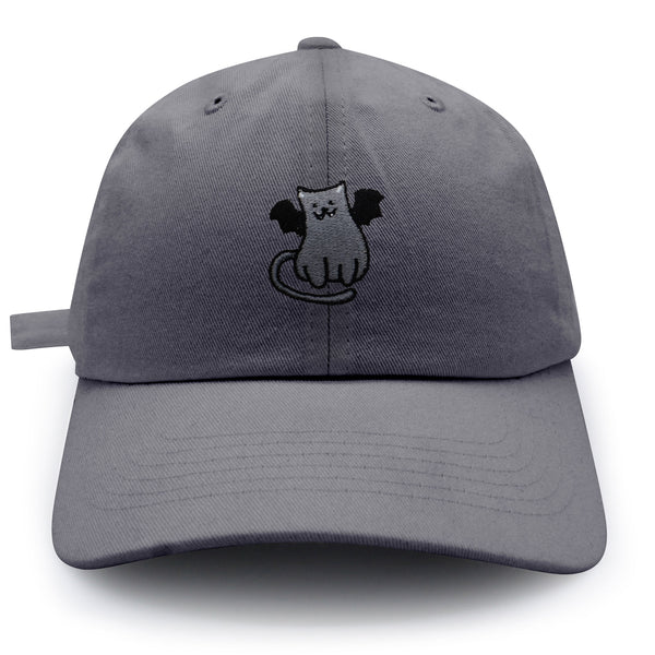 Bat-cat Dad Hat Embroidered Baseball Cap Cat Kitty