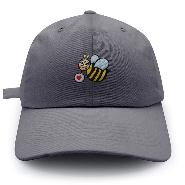 Bee Dad Hat Embroidered Baseball Cap Insect Honey