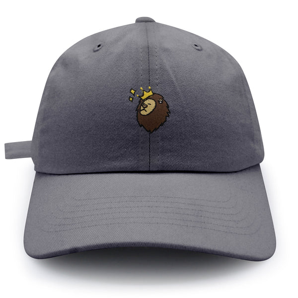 Lion Dad Hat Embroidered Baseball Cap Zoo King