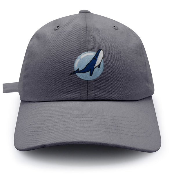 Whale Dad Hat Embroidered Baseball Cap Fishing Nature