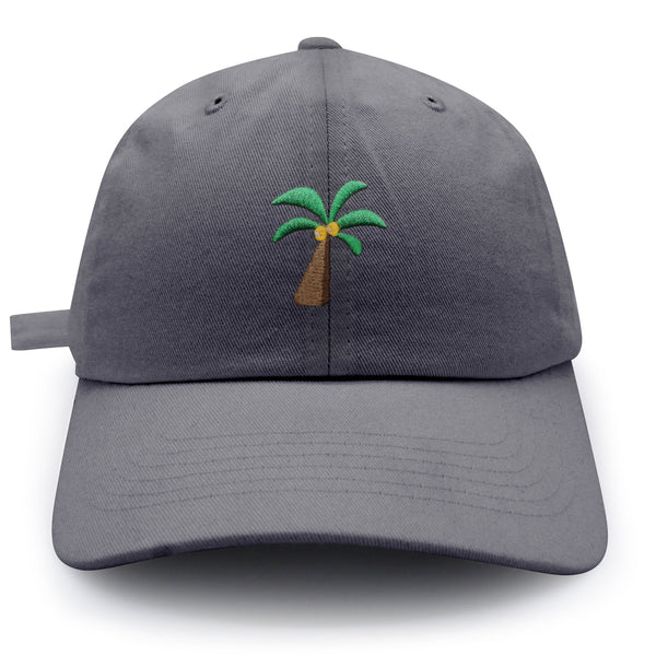 Palm Tree Dad Hat Embroidered Baseball Cap Coconut