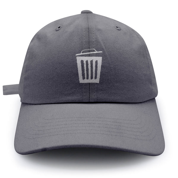 Trash Can  Dad Hat Embroidered Baseball Cap Bin