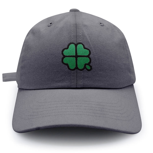 Four Leaf Clover  Dad Hat Embroidered Baseball Cap Clove Lucky