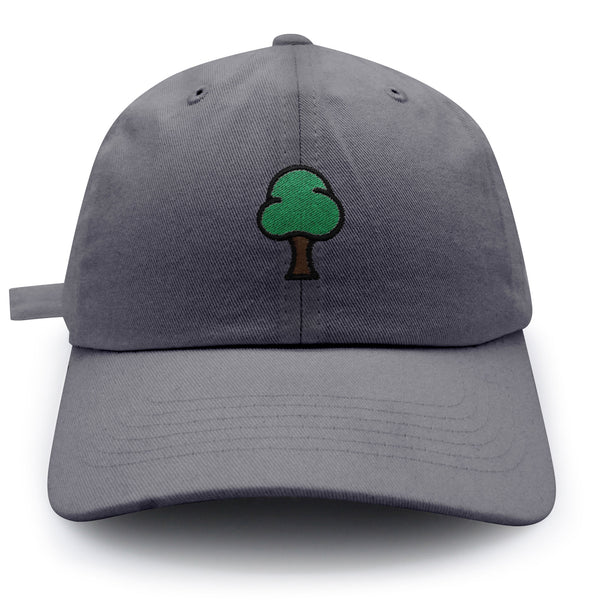 Tree  Dad Hat Embroidered Baseball Cap Green