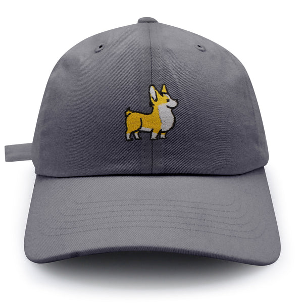 Welsh Corgi Dad Hat Embroidered Baseball Cap Puppies