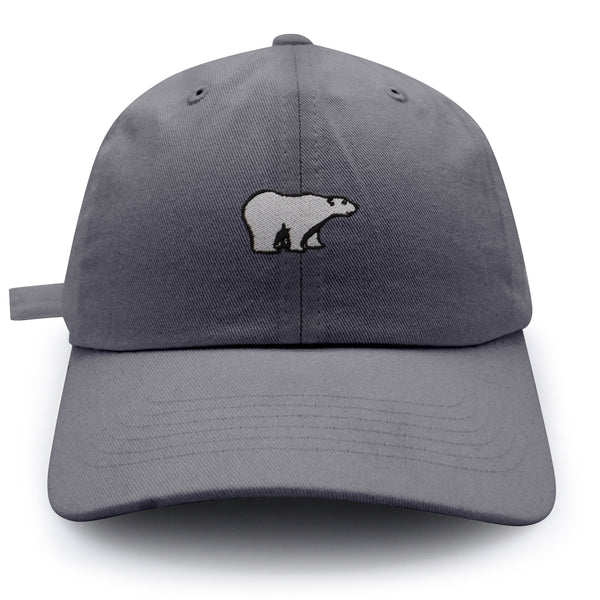 Polar Bear Dad Hat Embroidered Baseball Cap Pet