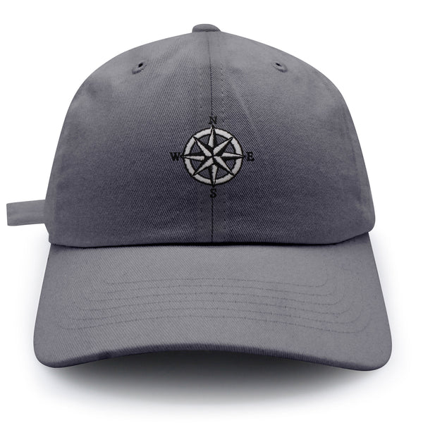 Compass Dad Hat Embroidered Baseball Cap Adventure